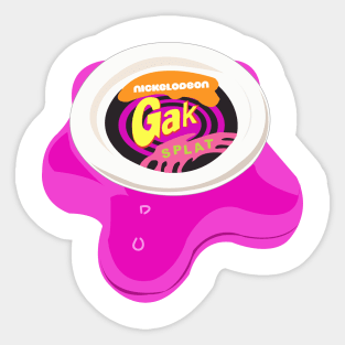 Pink Gak Sticker